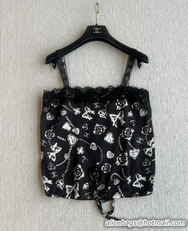 New Fashion Chanel Vest CH082909 Black 2025