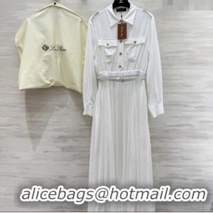 Buy Inexpensive Loro Piana Dress L090208 White 2025