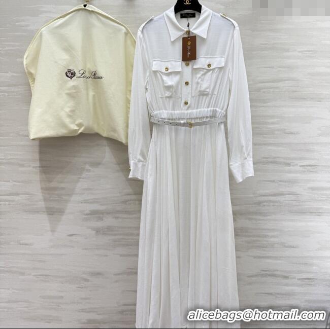 Buy Inexpensive Loro Piana Dress L090208 White 2025