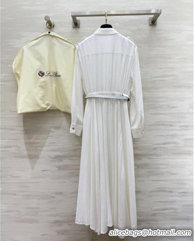 Buy Inexpensive Loro Piana Dress L090208 White 2025