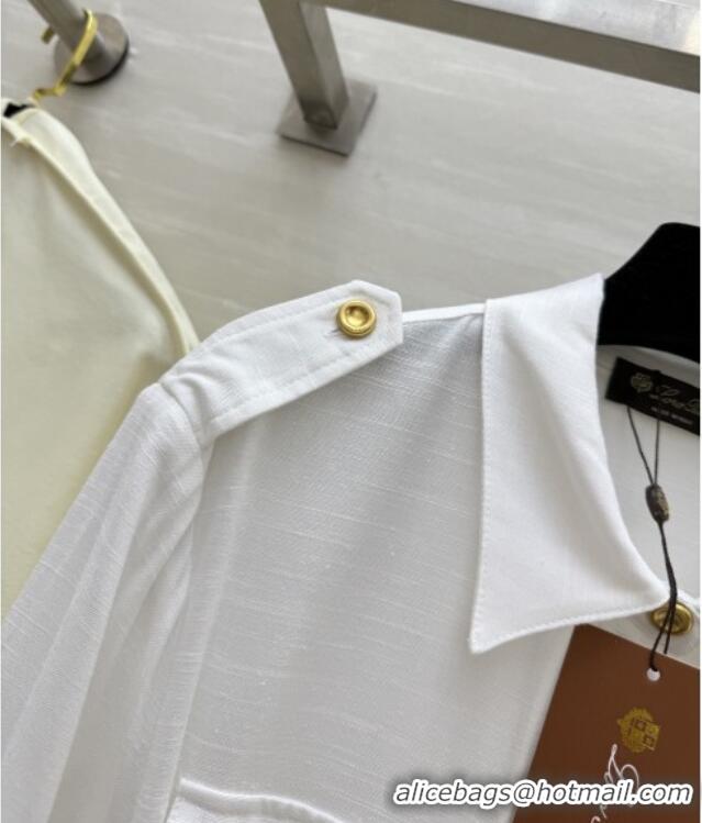 Buy Inexpensive Loro Piana Dress L090208 White 2025