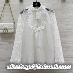 Super Quality Zimmermann Blouse Z090211 White 2025