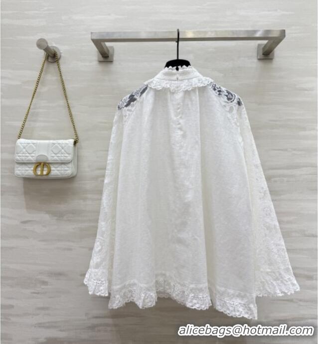 Super Quality Zimmermann Blouse Z090211 White 2025