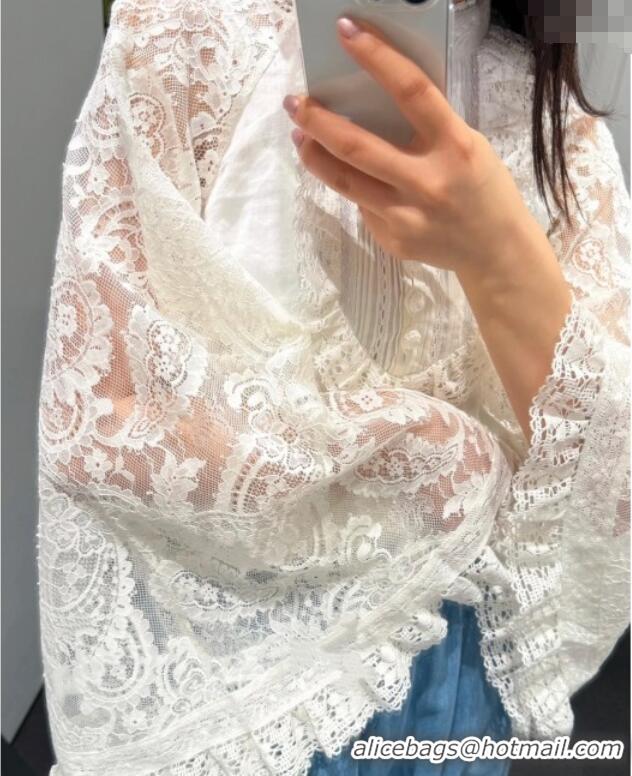 Super Quality Zimmermann Blouse Z090211 White 2025