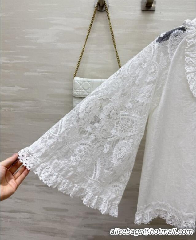 Super Quality Zimmermann Blouse Z090211 White 2025