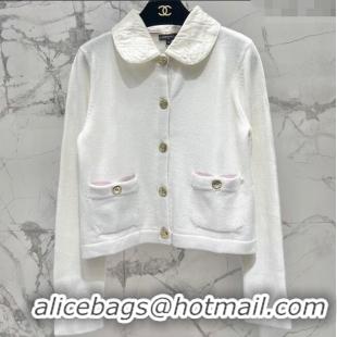 ​Traditional Specials Chanel Cashmere Cardigan CH090401 White 2025