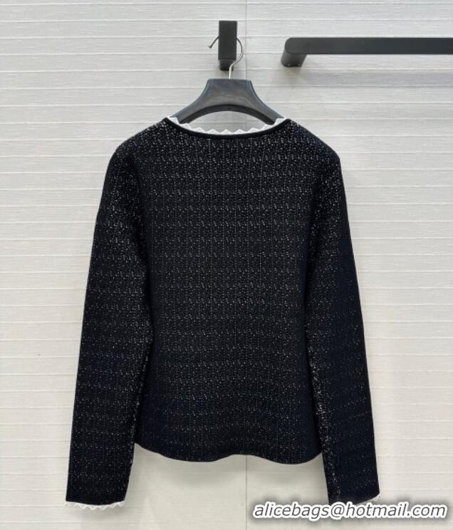 Unique Discount Chanel Tweed Jacket CH090402 Black/White 2025