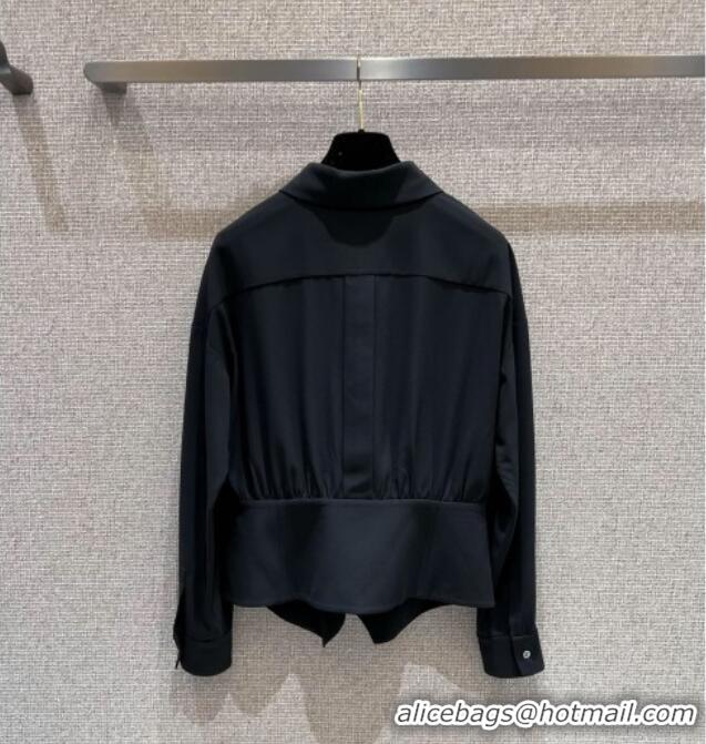 Buy New Cheap Chanel Shirt CH090504 Black 2025