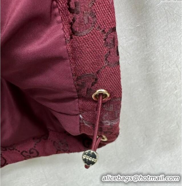 Super Quality Gucci GG Down Jacket GG110613 Red 2025