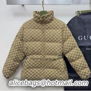 Buy Discount Gucci GG Down Jacket GG110613 Beige 2025