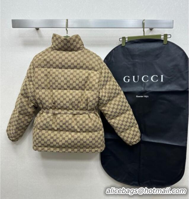 Buy Discount Gucci GG Down Jacket GG110613 Beige 2025