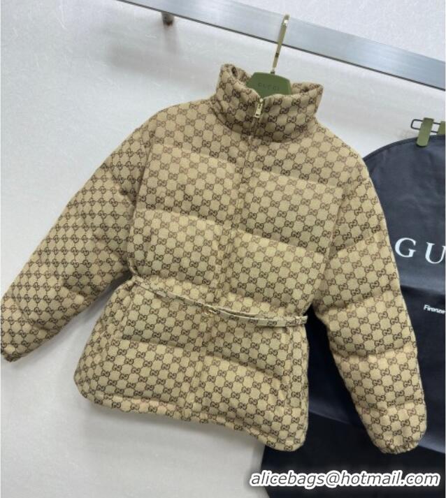 Buy Discount Gucci GG Down Jacket GG110613 Beige 2025