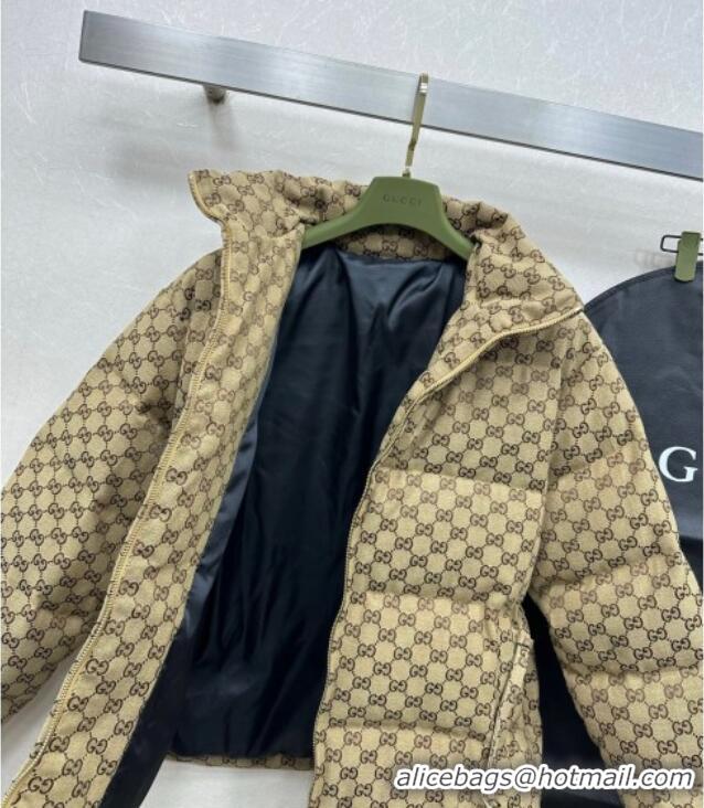 Buy Discount Gucci GG Down Jacket GG110613 Beige 2025