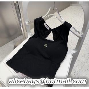 Traditional Discount Chanel Jewel CC Vest 0911 Black 2025