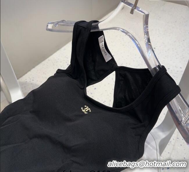 Traditional Discount Chanel Jewel CC Vest 0911 Black 2025