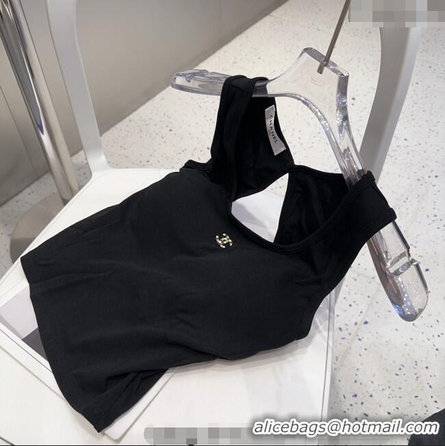 Traditional Discount Chanel Jewel CC Vest 0911 Black 2025