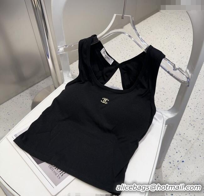 Traditional Discount Chanel Jewel CC Vest 0911 Black 2025
