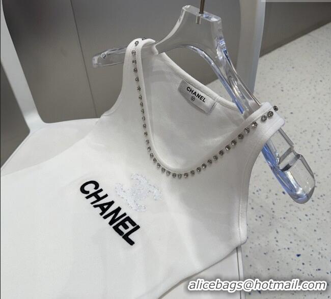 Big Discount Chanel Strass Vest 0911 White 2025