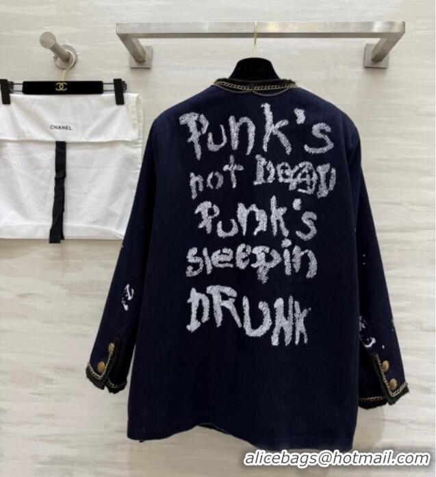 Affordable Price Chanel Graffiti Denim Jacket CH91311 2025