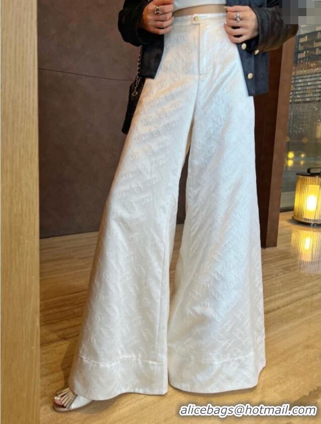 Reasonable Price Chanel CC Silk Pants CH91316 White 2025