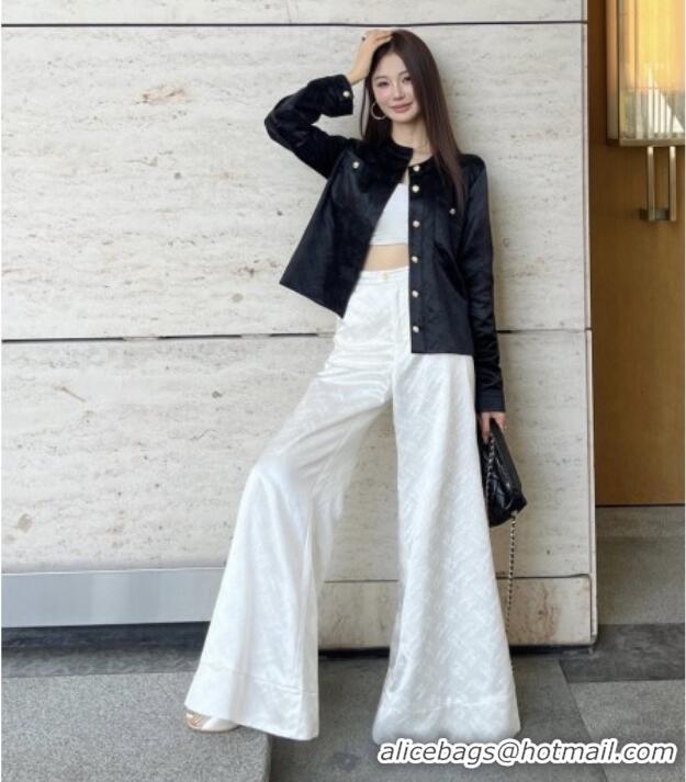 Reasonable Price Chanel CC Silk Pants CH91316 White 2025