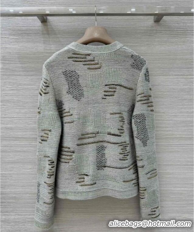Most Popular Chanel Wool Blend Cardigan CH091962 Grey 2025