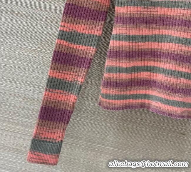 Super Quality Chanel Wool Cashmere Sweater CH091972 Pink/Multicolor 2025