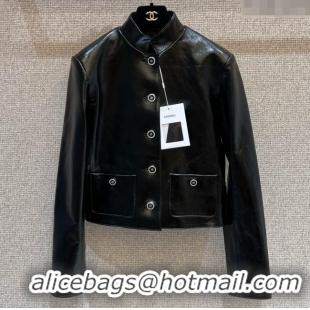 Market Sells Chanel Sheepskin Jacket CH91928 Black 2025
