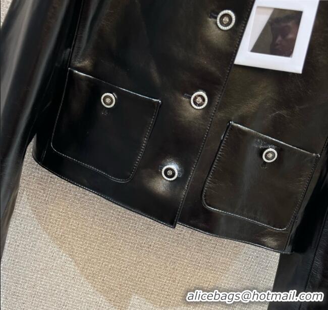 Market Sells Chanel Sheepskin Jacket CH91928 Black 2025