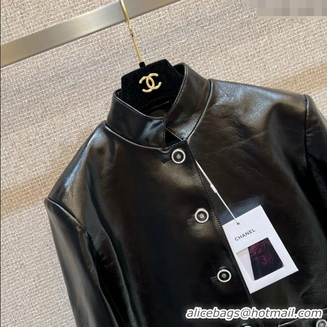 Market Sells Chanel Sheepskin Jacket CH91928 Black 2025