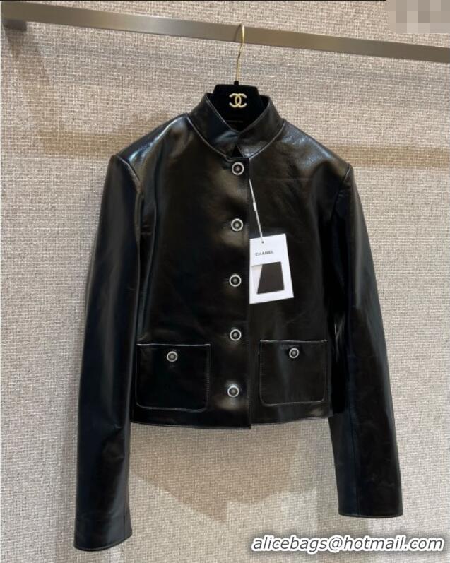 Market Sells Chanel Sheepskin Jacket CH91928 Black 2025