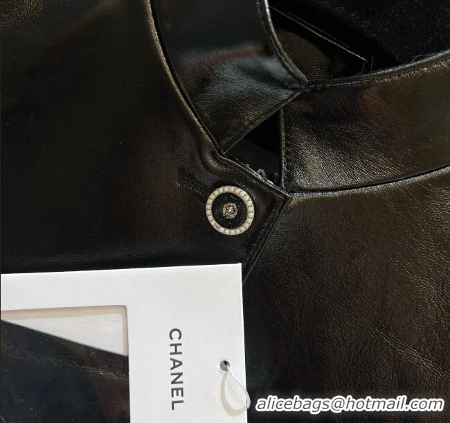 Market Sells Chanel Sheepskin Jacket CH91928 Black 2025