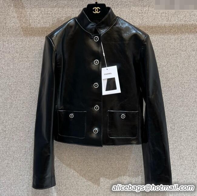 Market Sells Chanel Sheepskin Jacket CH91928 Black 2025