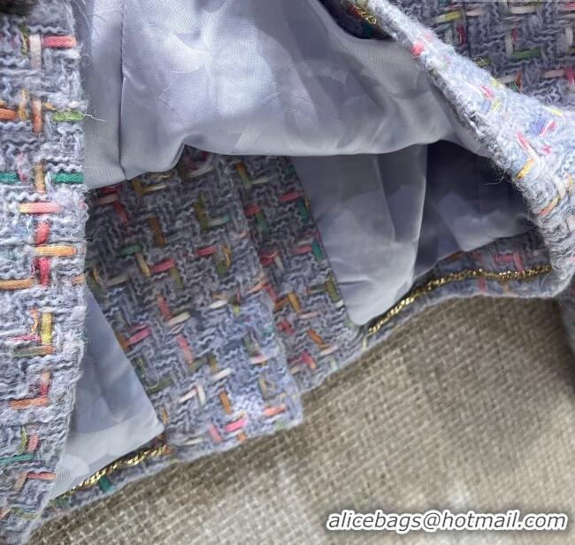Buy Discount Chanel Tweed Jacket CH92513 Light Purple 2025