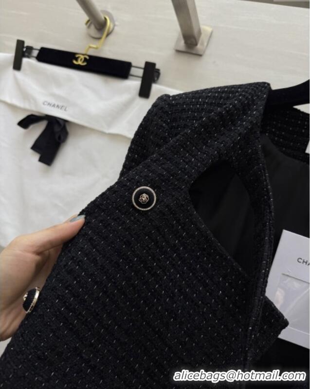 Reasonable Price Chanel Tweed Jacket CH92519 Black 2025