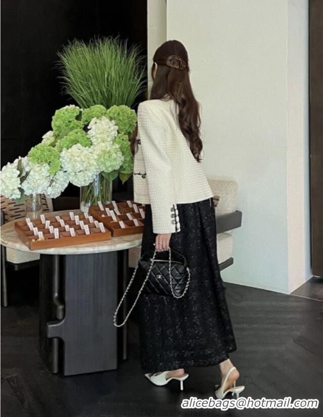 Luxury Cheap Chanel Tweed Jacket CH92520 Beige 2025