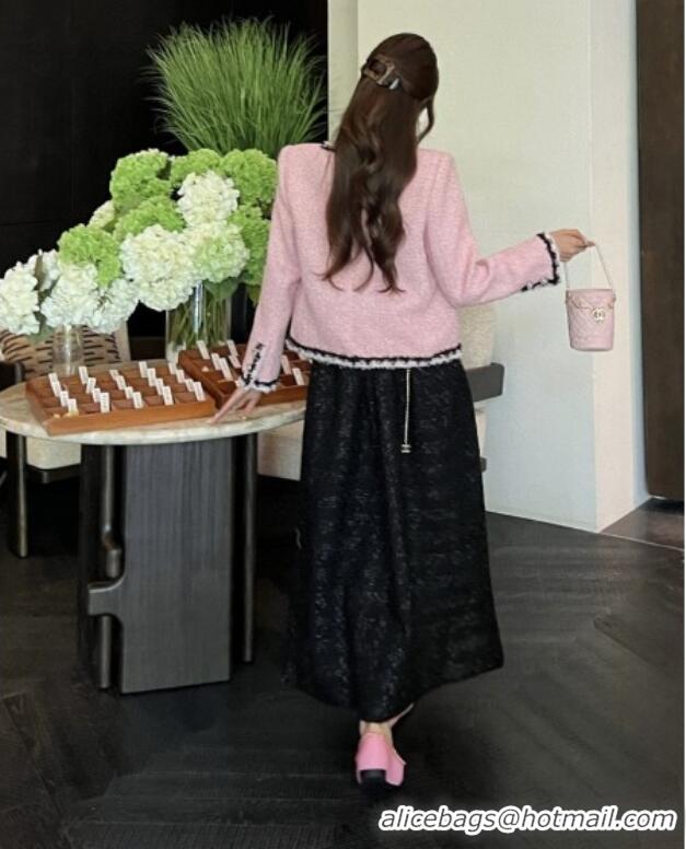 Grade Quality Chanel Tweed Jacket CH92521 Pink 2025