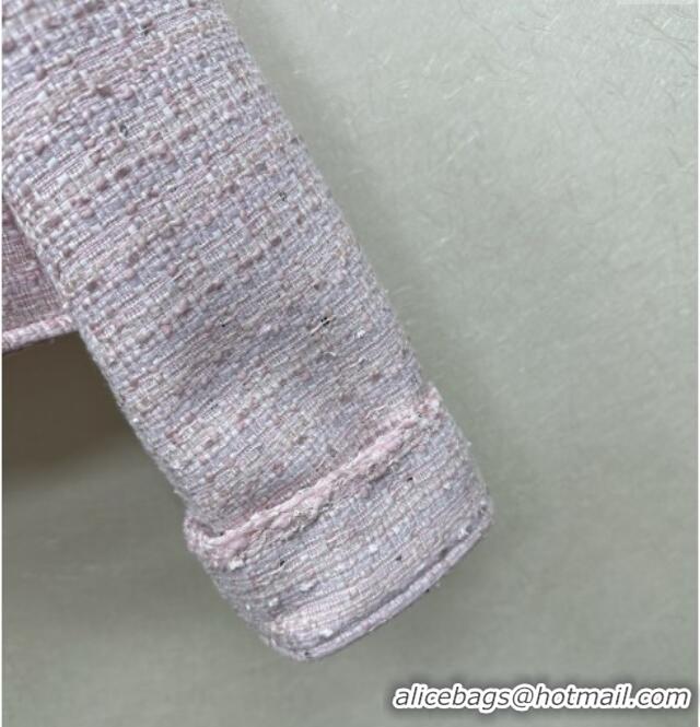 Buy Inexpensive Chanel Tweed Jacket CH92522 Light Pink 2025