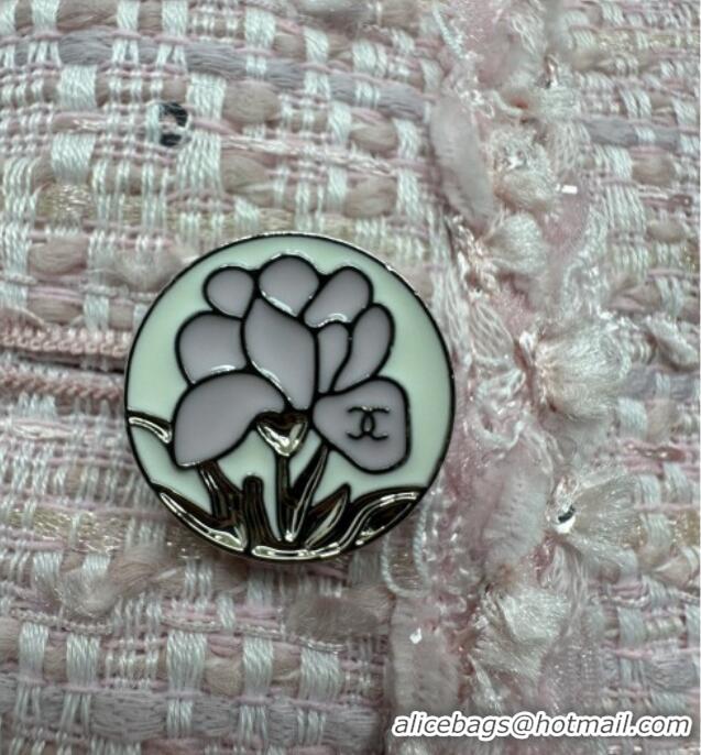 Buy Inexpensive Chanel Tweed Jacket CH92522 Light Pink 2025