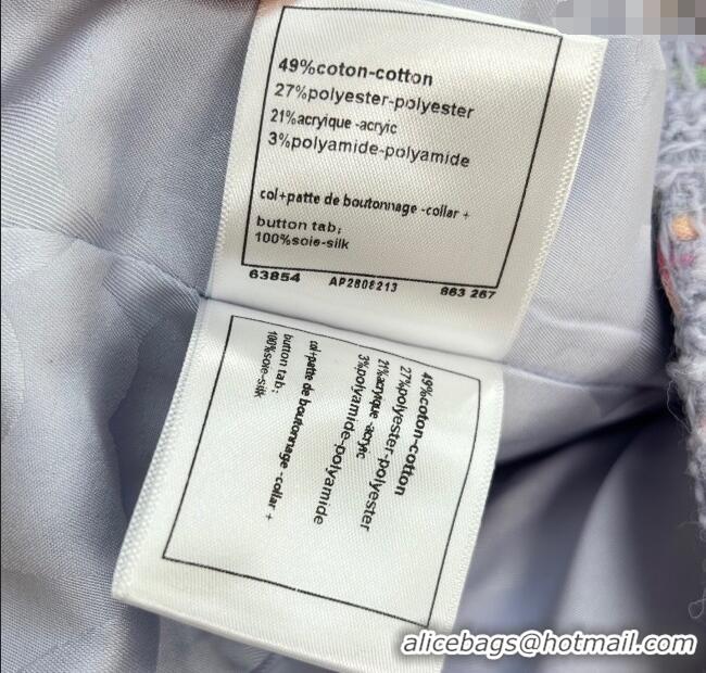 Luxury Discount Chanel Tweed Jacket 1014 Purple 2025