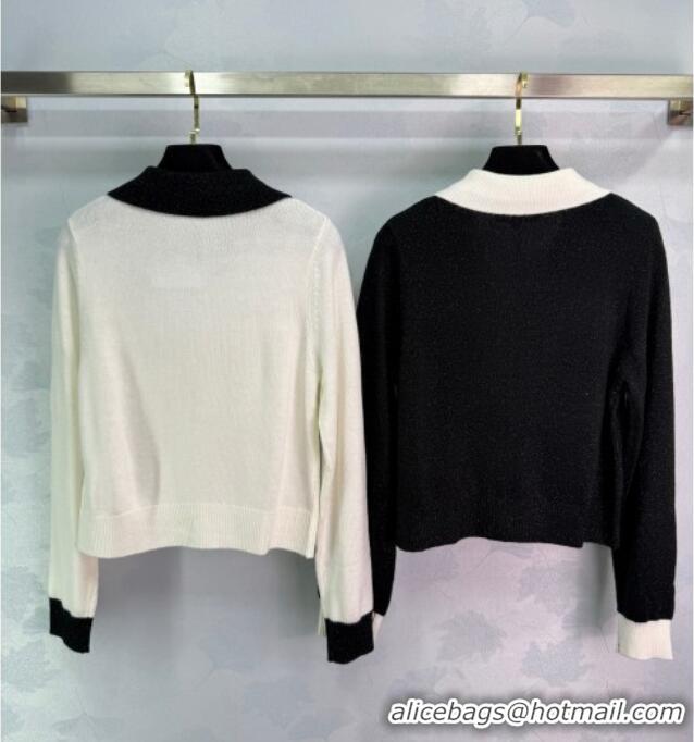 Most Popular Chanel Wool Cashmere Cardigan CH101501 Black 2025