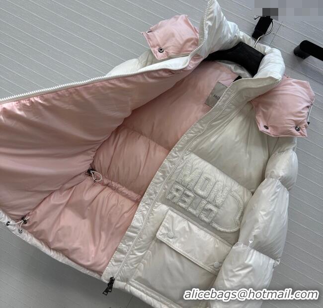 Spot Bulk Moncler Abbaye Down Jacket ML110601 White 2025