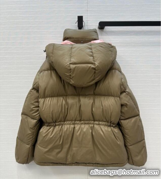 Luxury Classic Moncler Abbaye Down Jacket ML110601 Green 2025