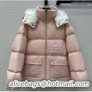 Original Cheap Moncler Abbaye Down Jacket ML110601 Pink 2025