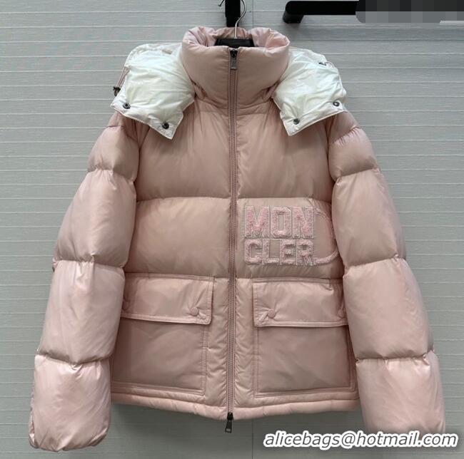 Original Cheap Moncler Abbaye Down Jacket ML110601 Pink 2025