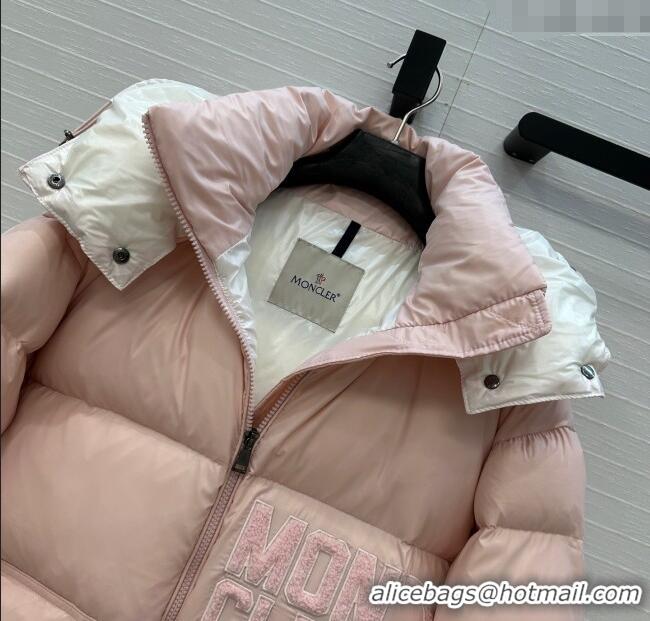 Original Cheap Moncler Abbaye Down Jacket ML110601 Pink 2025