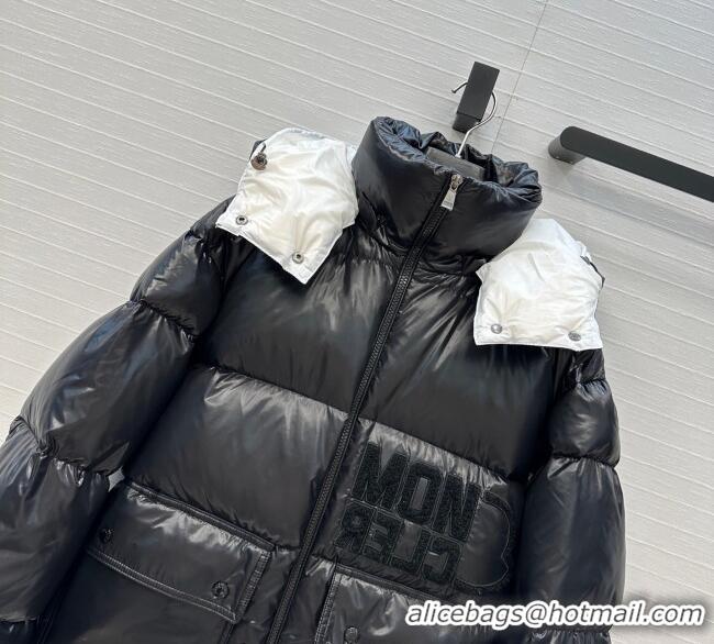 Market Sells Moncler Abbaye Down Jacket ML110601 Black 2025