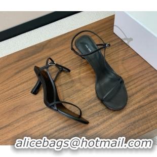 Unique Style The Row Bare Sandal in Leather 6.5cm Heel TR052904 Black 2025