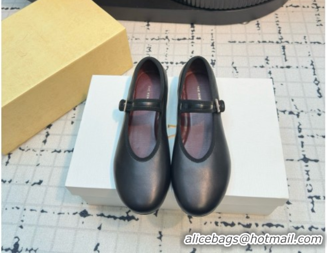 Good Looking The Row Boheme MJ Shoe in Lambskin Leather TR052912 Black 2025