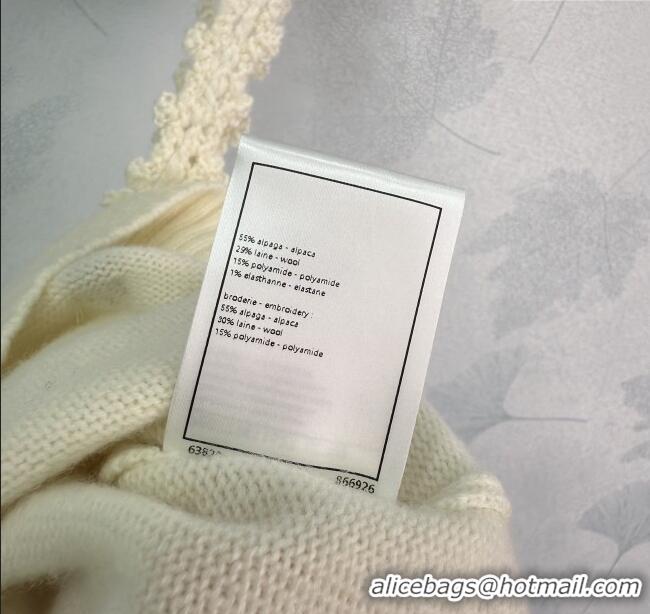 Buy Discount Chanel Crochet Vest CH110643 White 2025